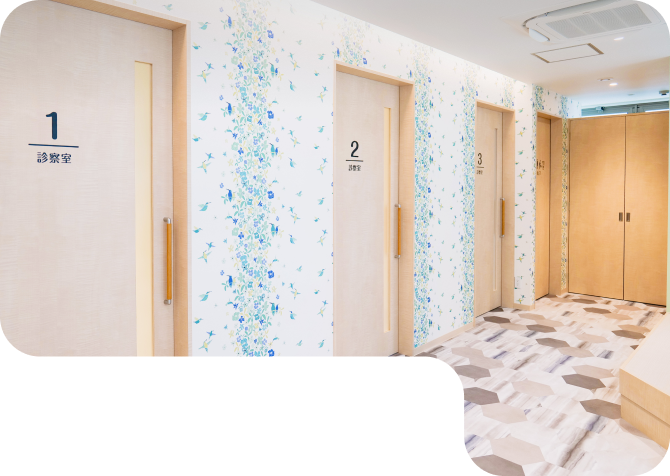 診察室の入り口