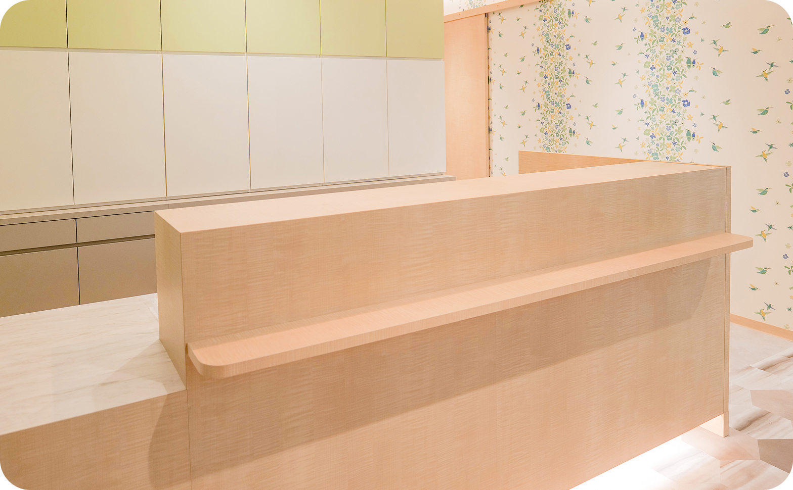 受付カウンター