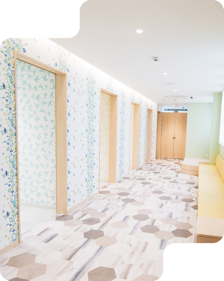 3つ並んだ診察室