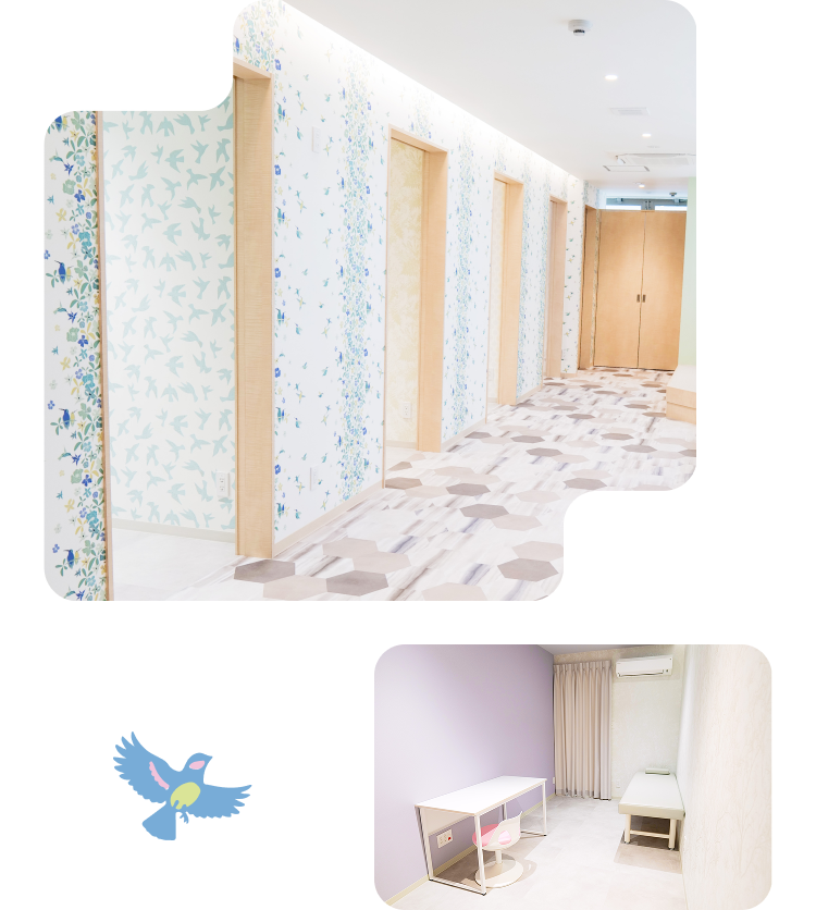 3つ並んだ診察室